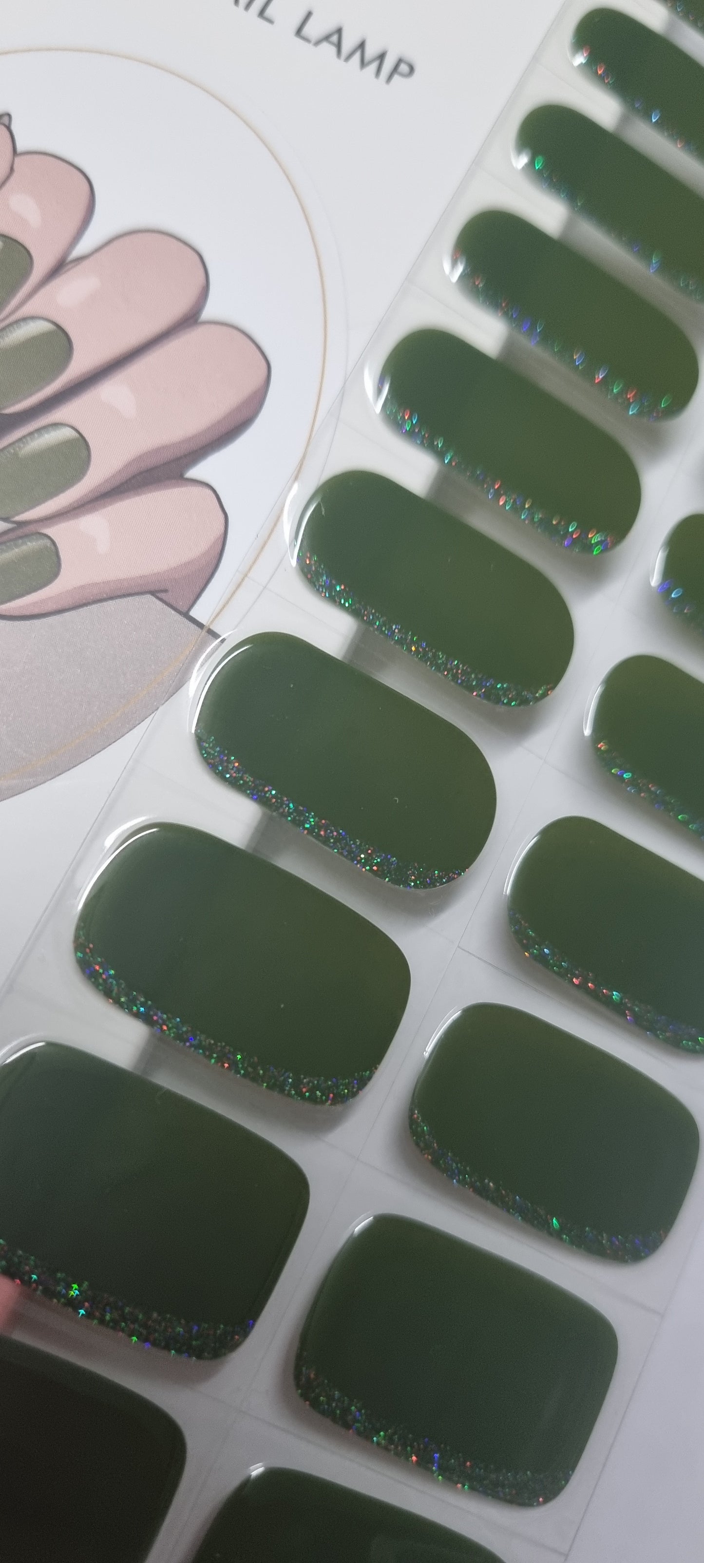 UV Gel Folien NG - Waldzauber NG200367