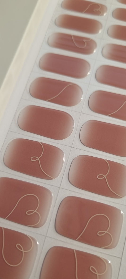 UV Gel Folien NG - Caramel Love NG200220