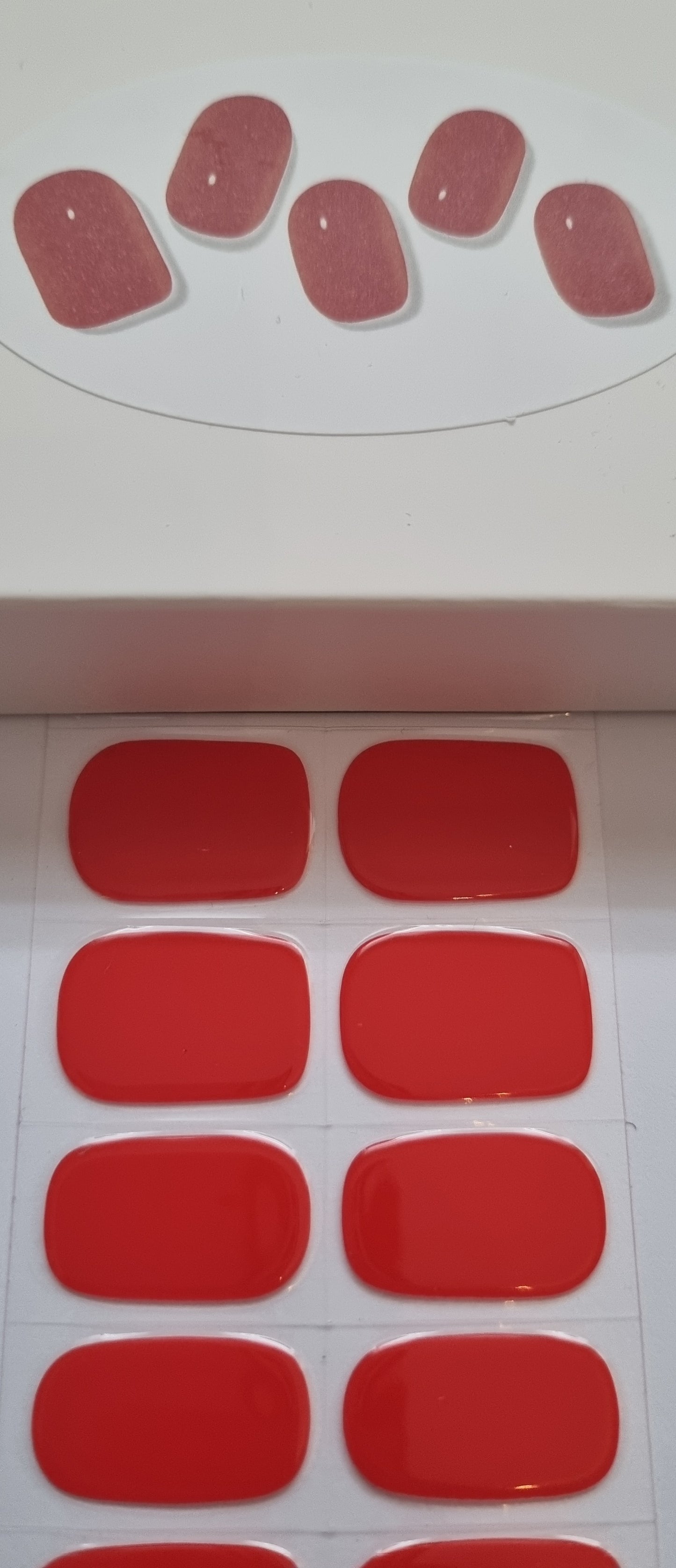 UV Gel Folien NG XL Set - Classic Red NG300001