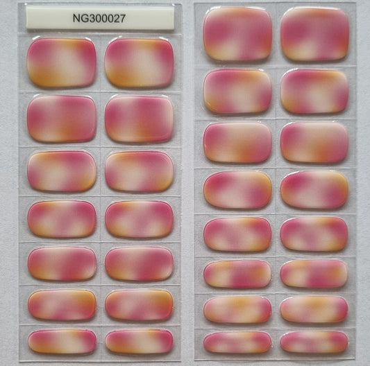 UV Gel Folien NG XL Set - Cloudy Pinky NG300027