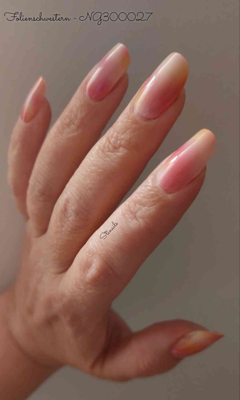 UV Gel Folien NG XL Set - Cloudy Pinky NG300027