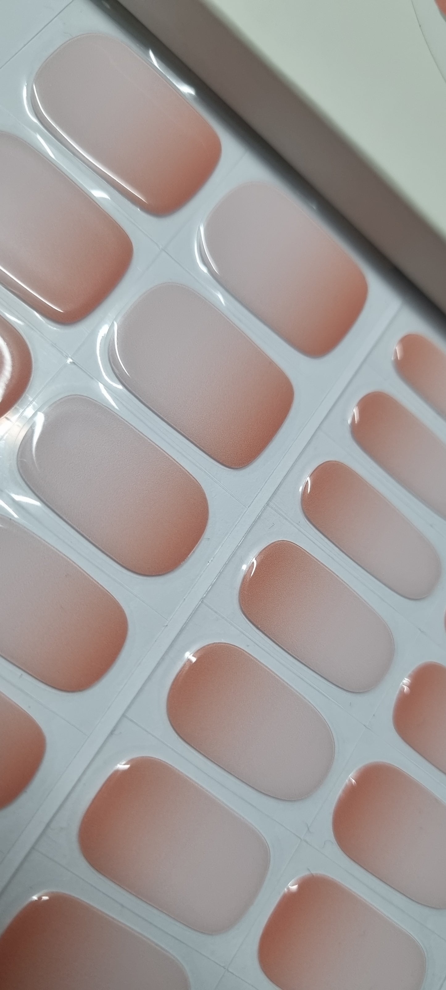 UV Gel Folien NG XL Set - Peachy Boomer NG300029