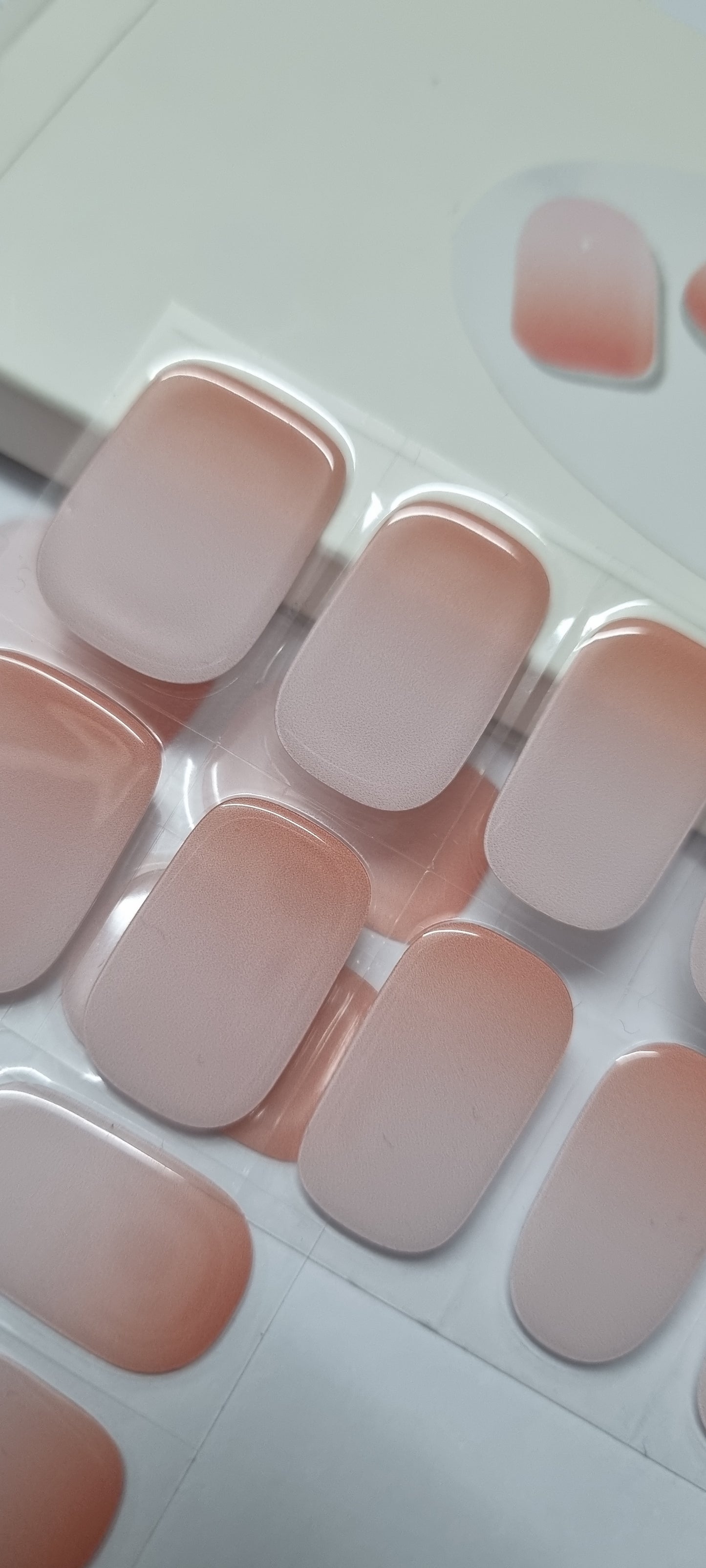 UV Gel Folien NG XL Set - Peachy Boomer NG300029