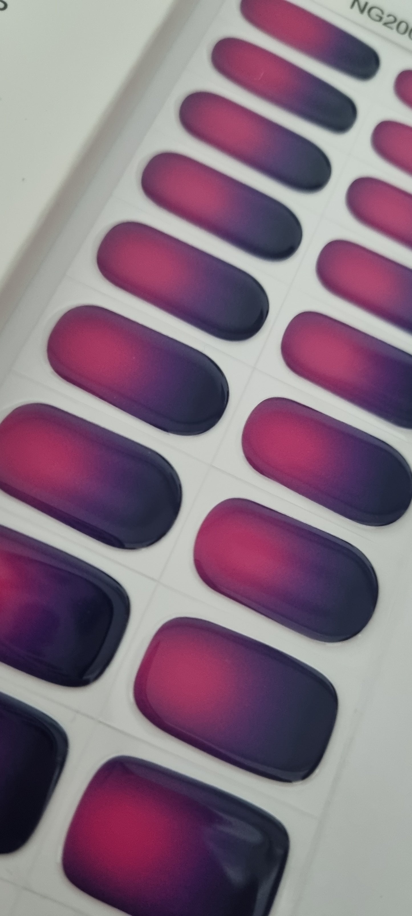 UV Gel Folien NG - Purple Pink NG200305