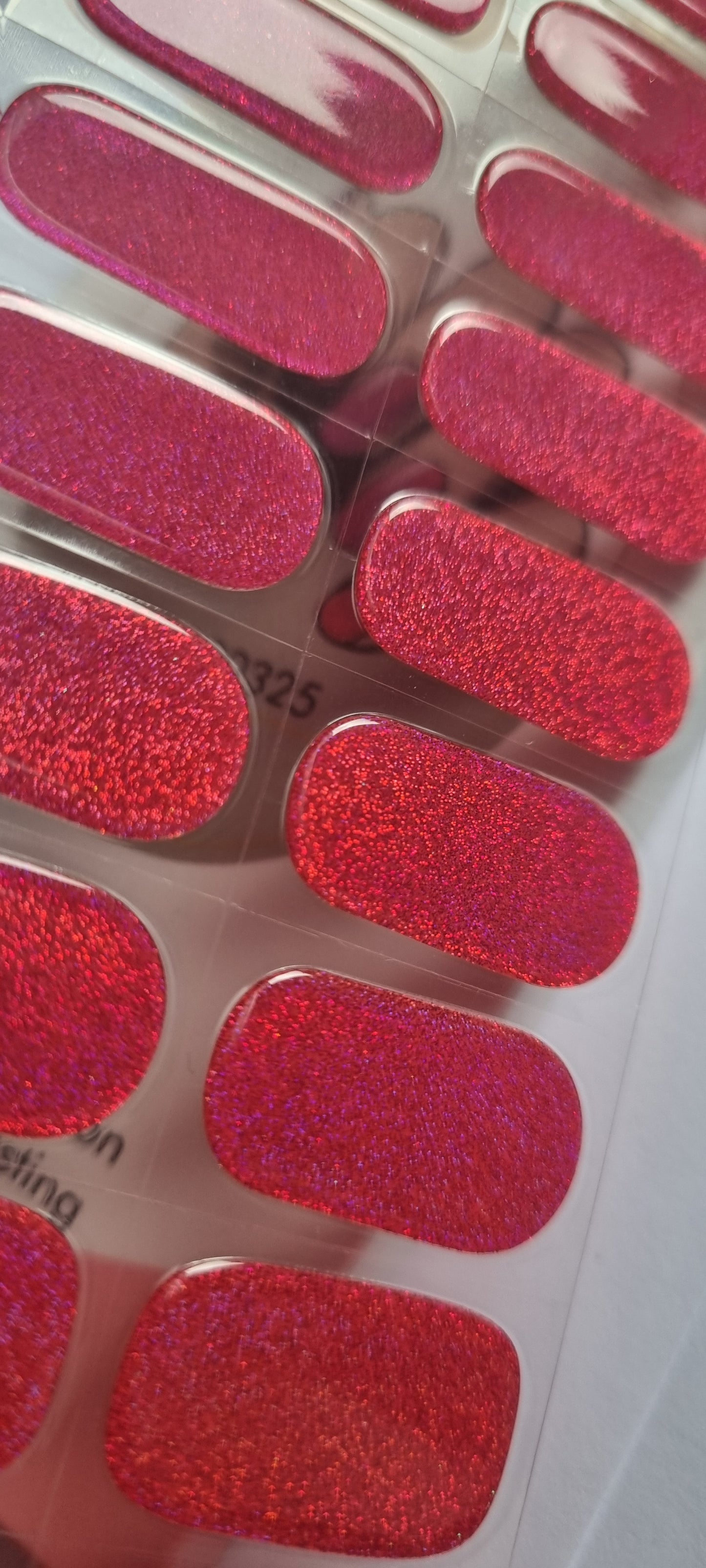 UV Gel Folien NG - Holo Pink NG200325