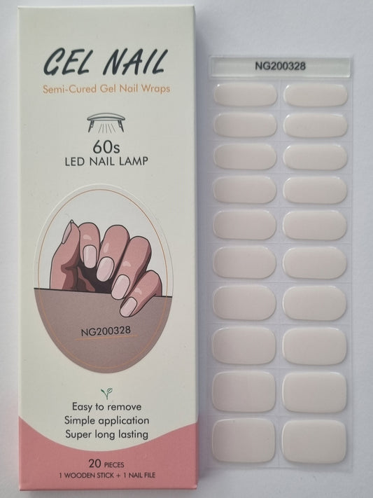 UV Gel Folien NG - Milky NG200328