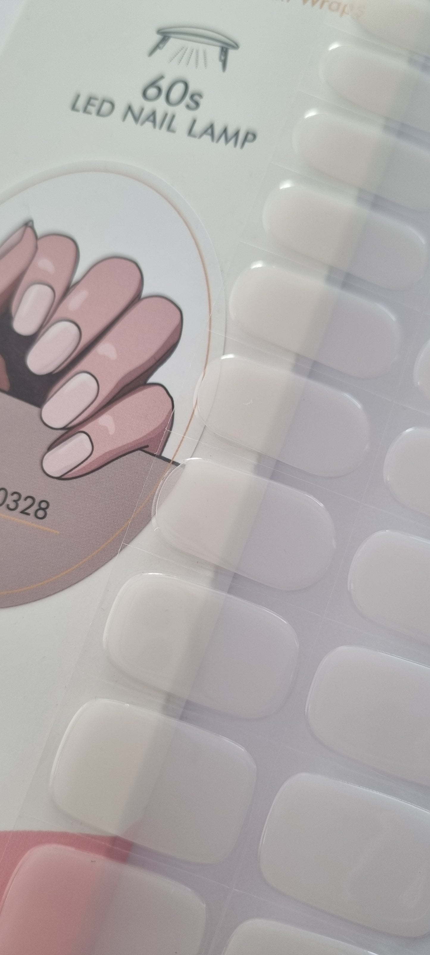 UV Gel Folien NG - Milky NG200328