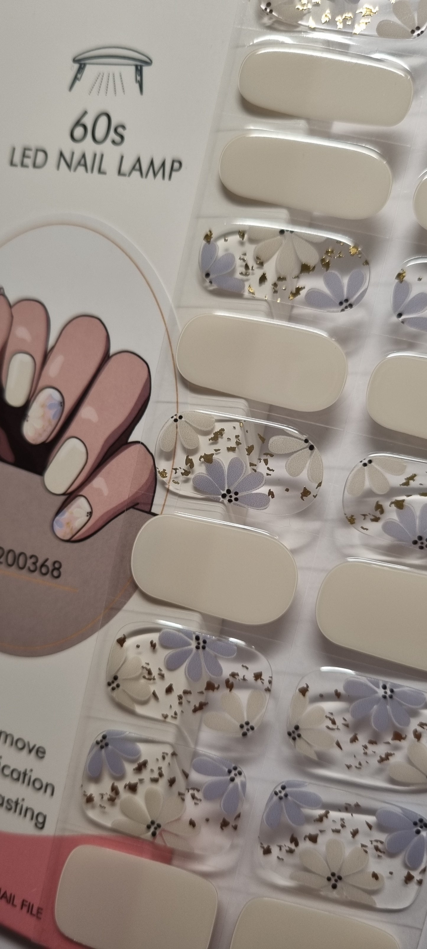 UV Gel Folien NG - Moonpetal NG200368