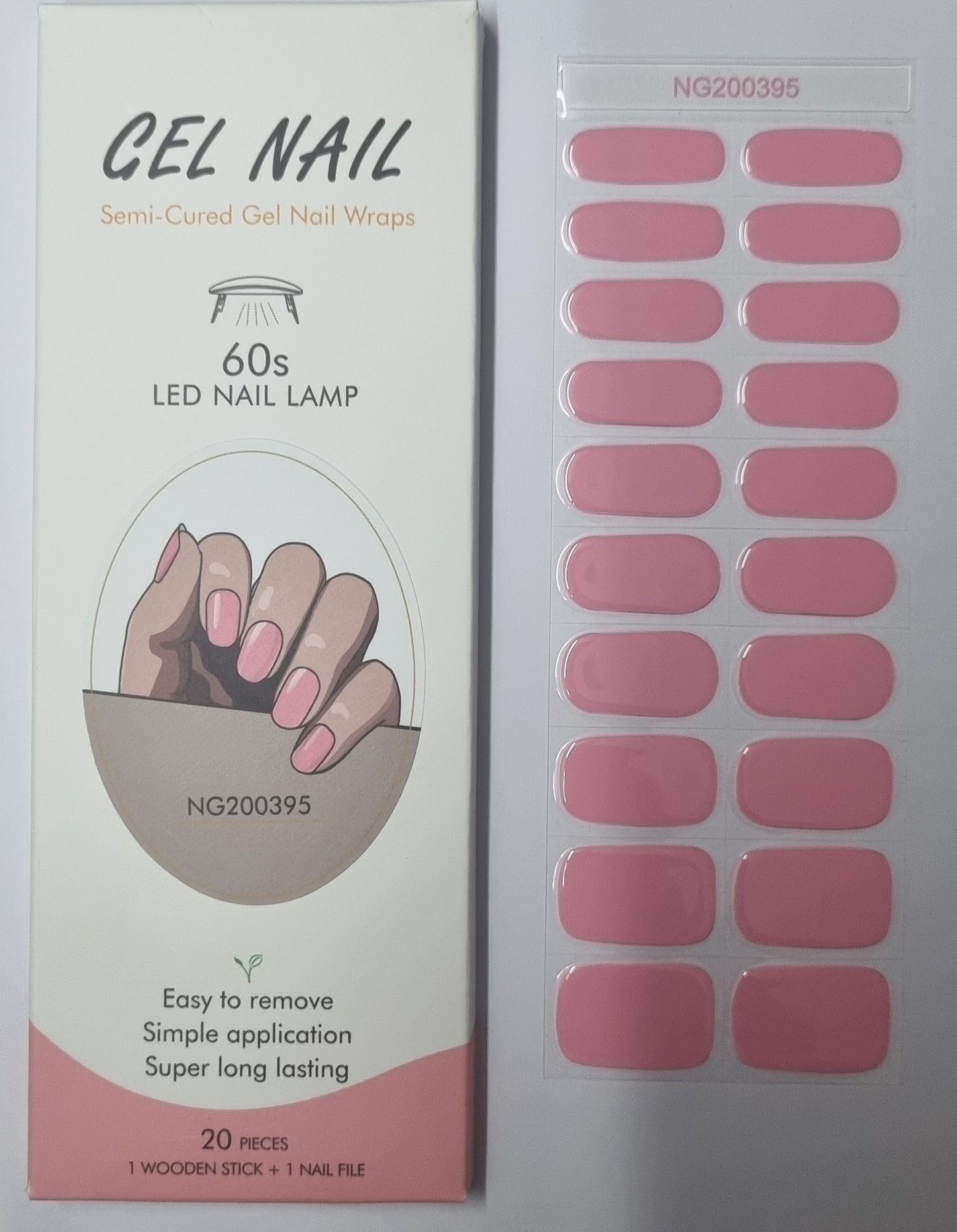 UV Gel Folien NG - Rosasasa NG200395