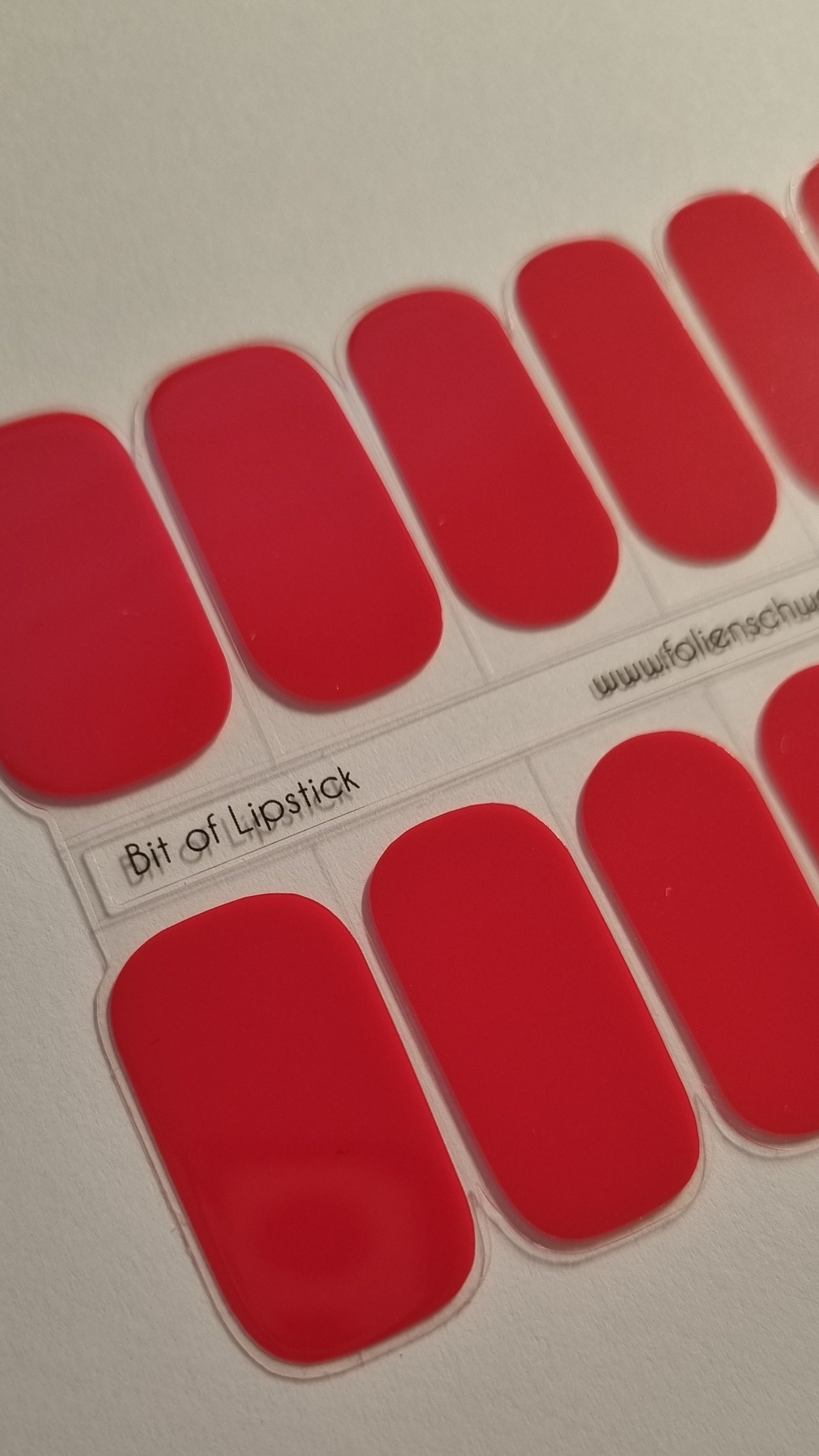 UV Gel Folien SG - Exclusive UV - Bit of Lipstick U6528 - LIMITED!