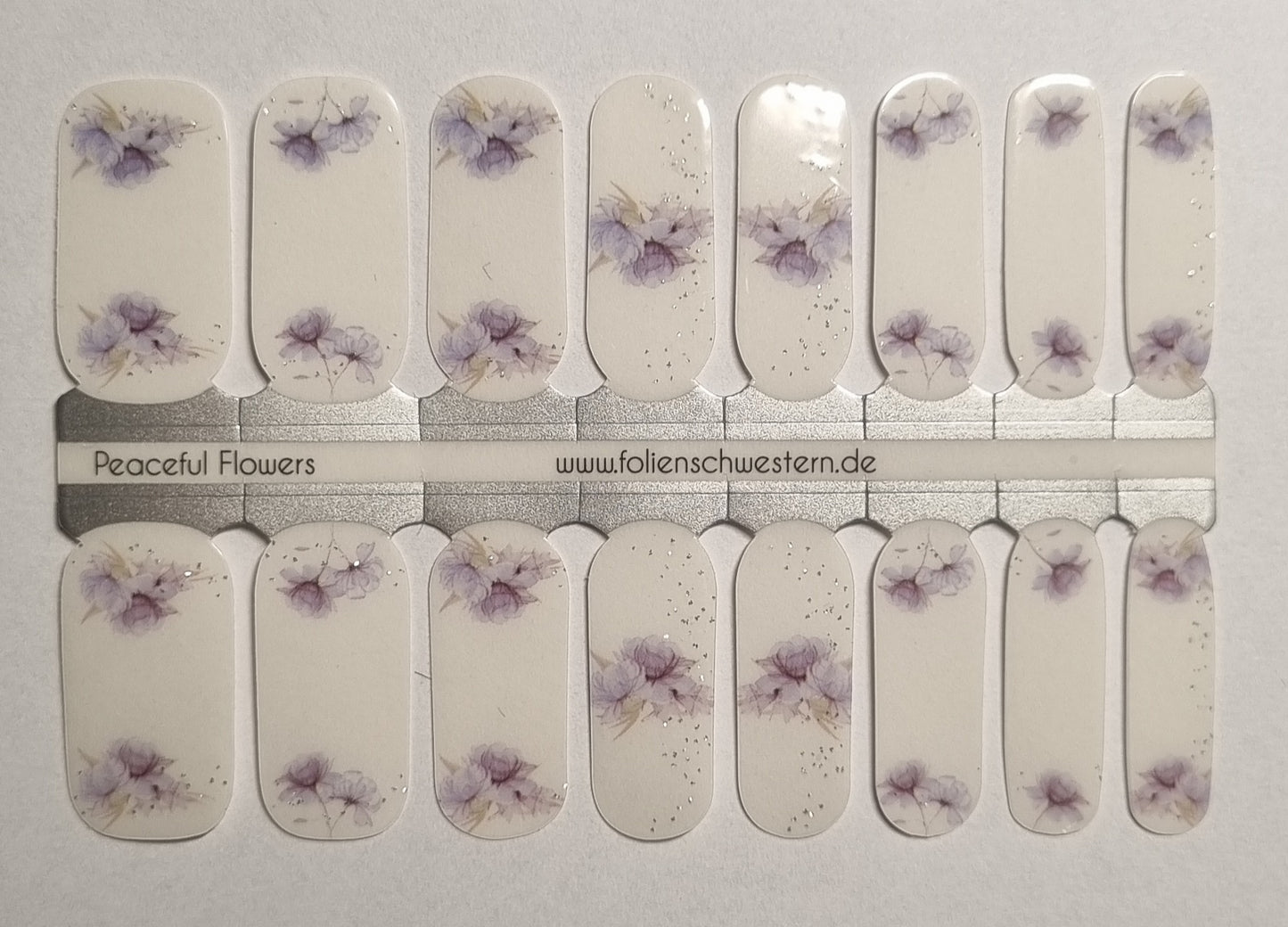 Exclusive - Peaceful Flowers (transparent) S6285 - LIMITED!
