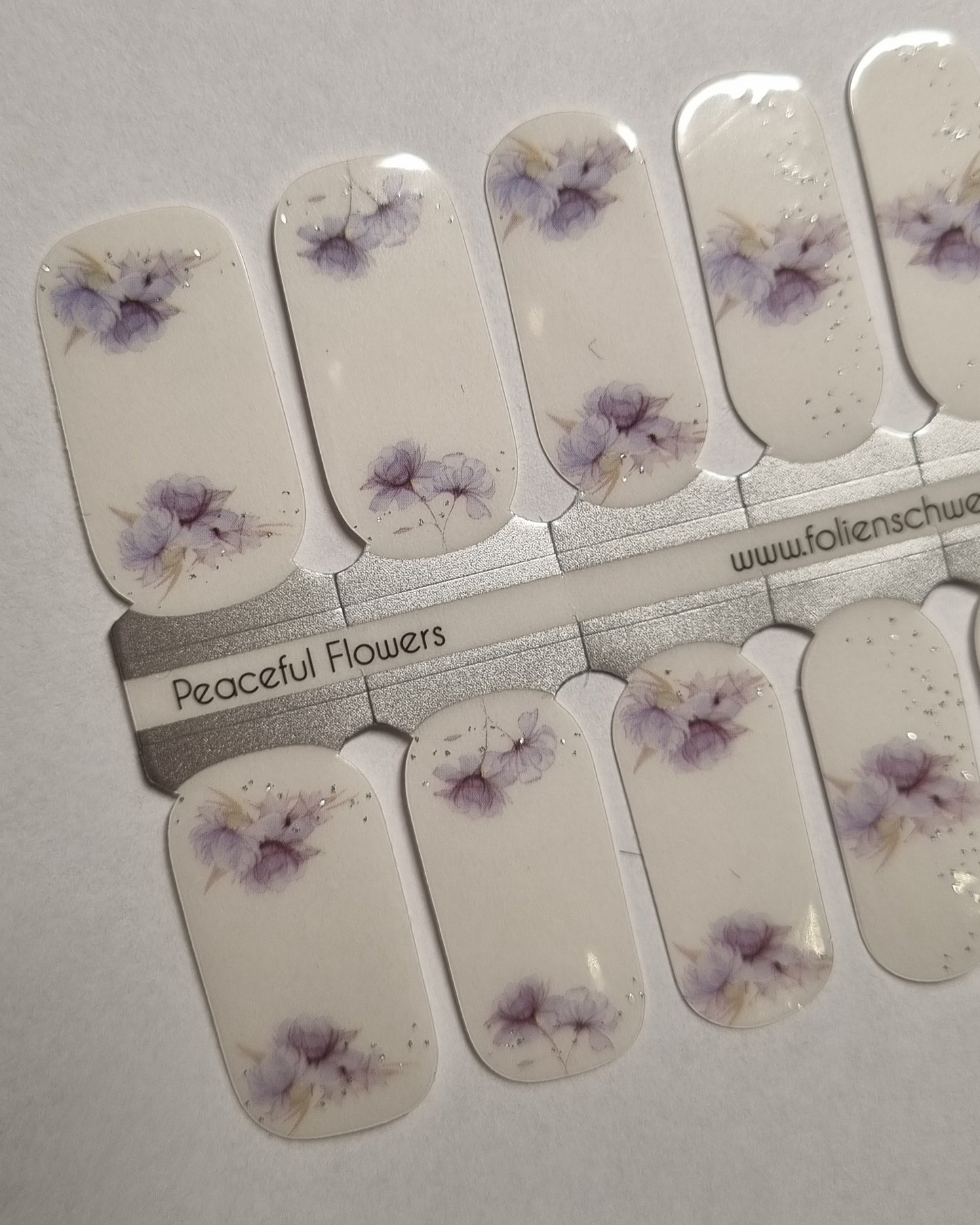 Exclusive - Peaceful Flowers (transparent) S6285 - LIMITED!