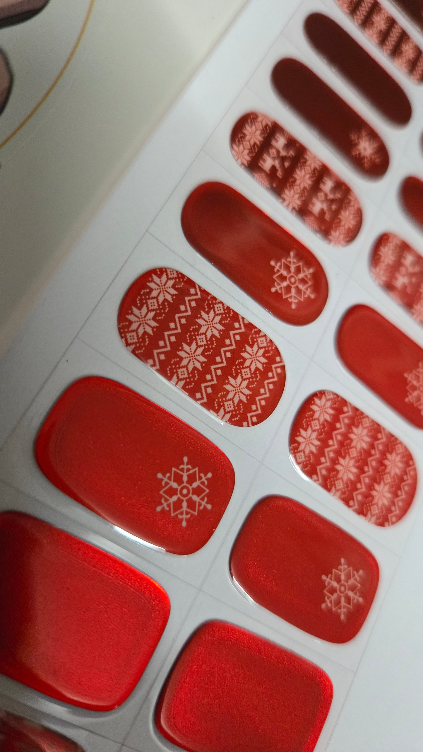 UV Gel Folien NG - Nordic Red NG200159