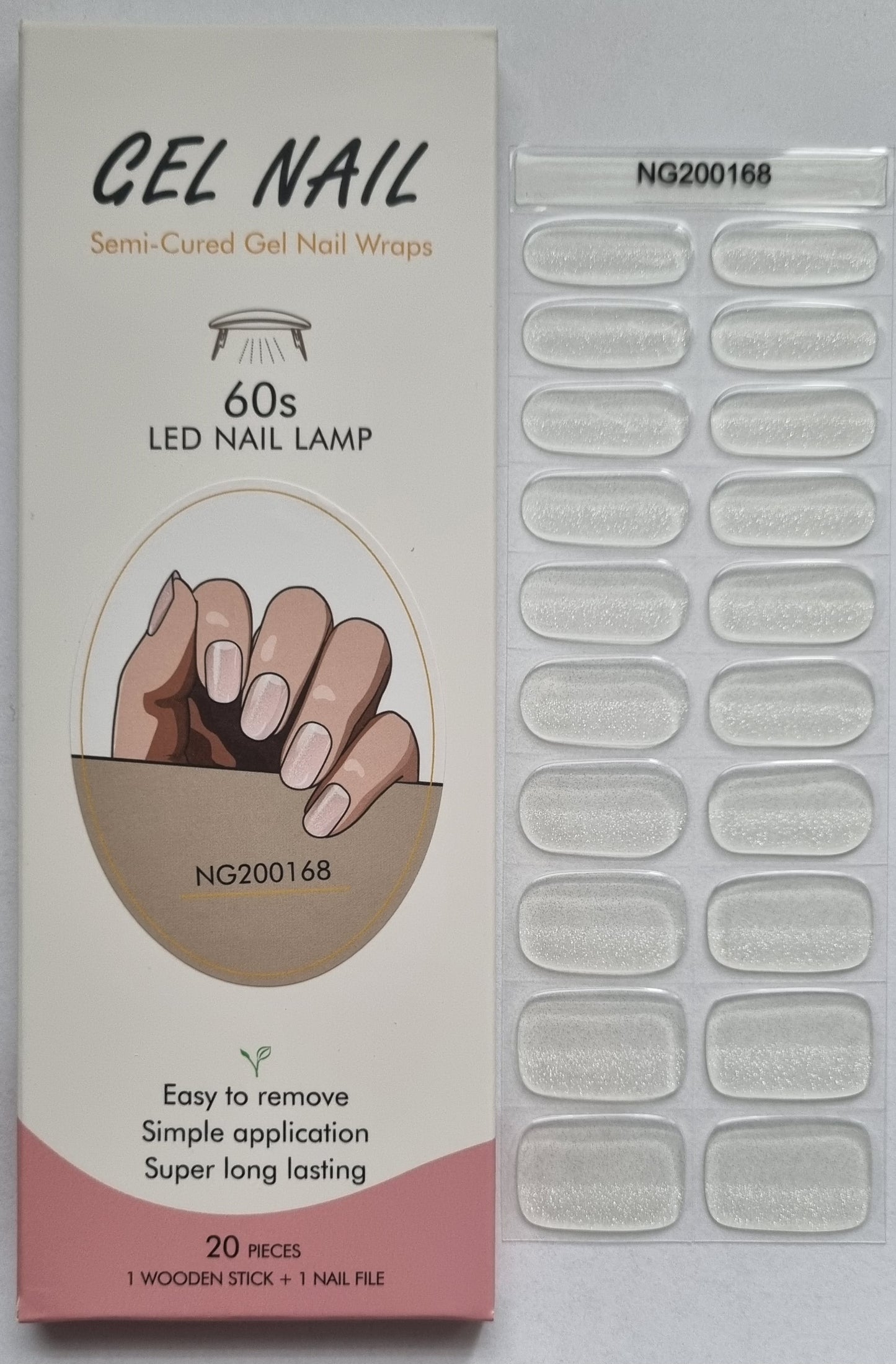 UV Gel Folien NG - Transparent Cat Eye NG200168