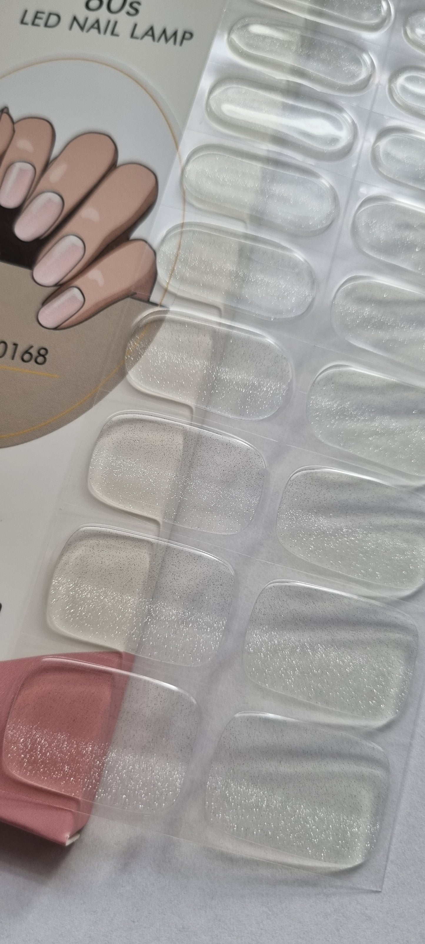 UV Gel Folien NG - Transparent Cat Eye NG200168