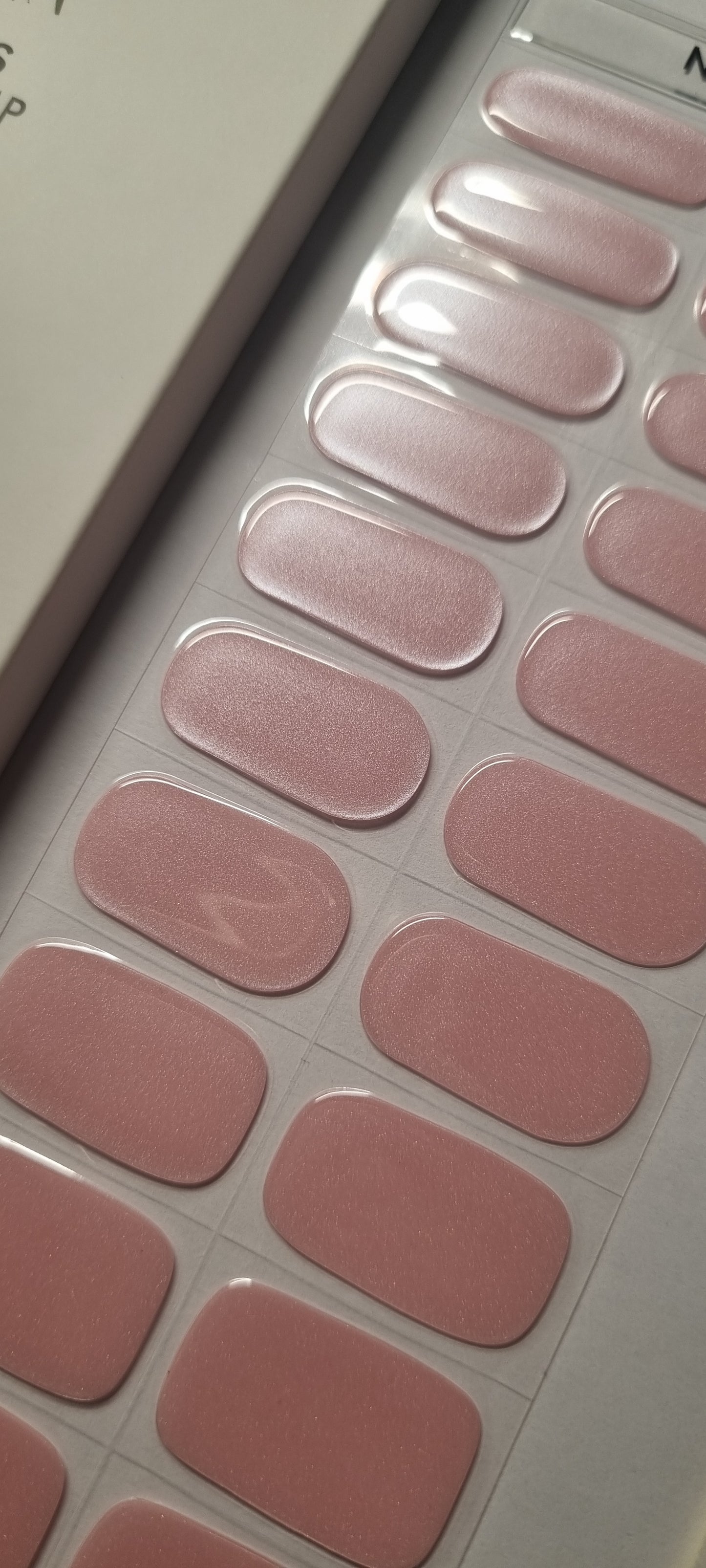 UV Gel Folien NG - Rose Shimmer / Glitzer NG200186