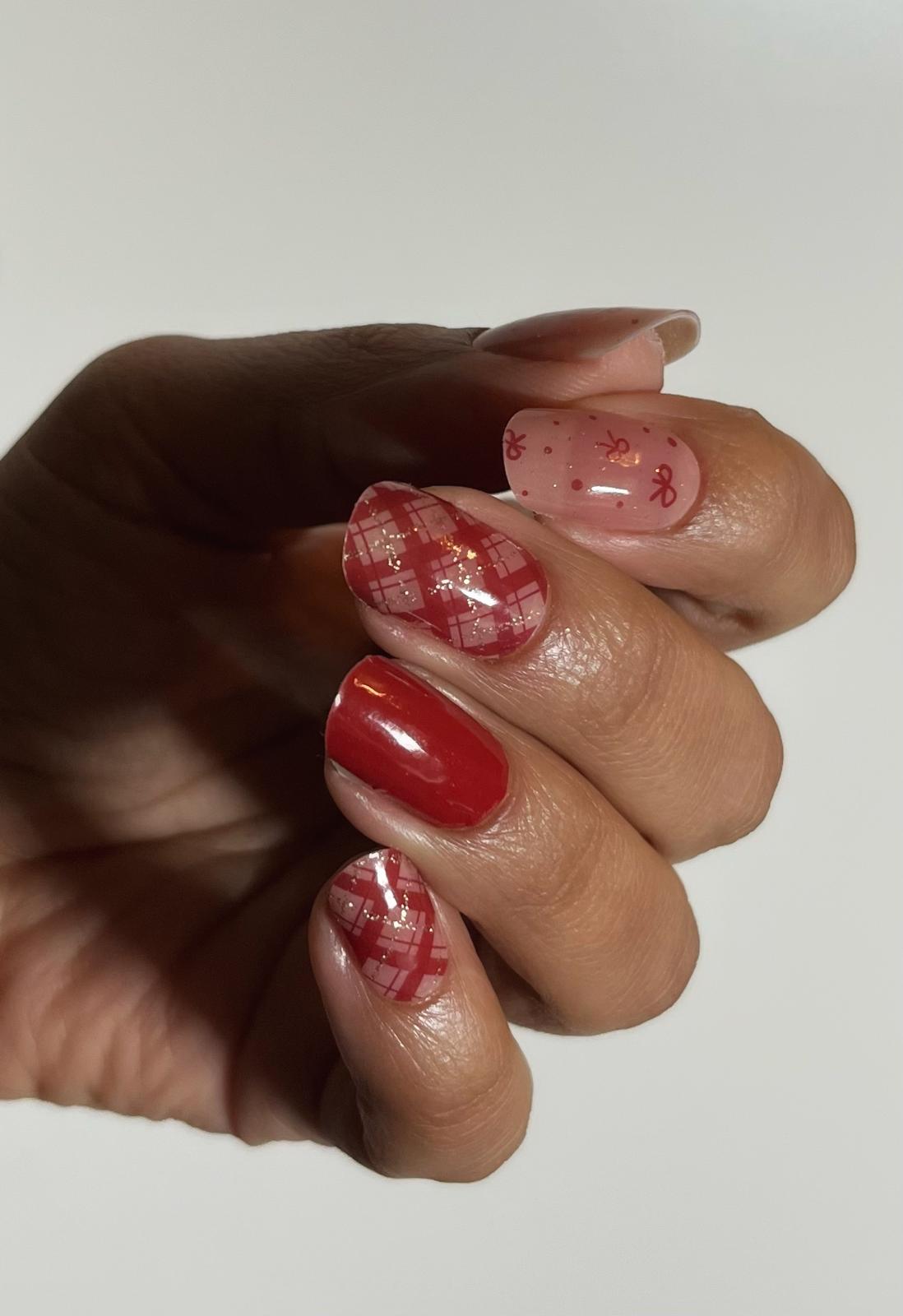 UV Gel Folien NC - Ribbon Cutie NC250104