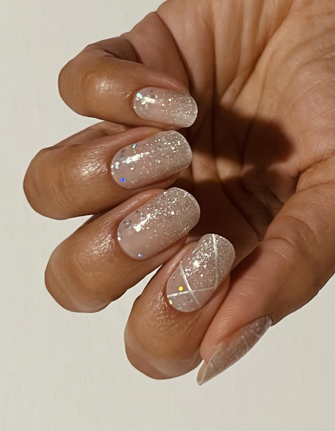 UV Gel Folien NC - Bonnie Sparkle NC250111