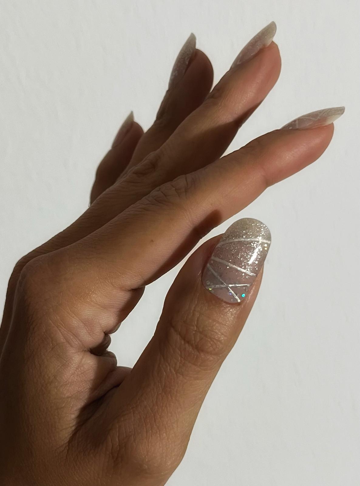 UV Gel Folien NC - Bonnie Sparkle NC250111