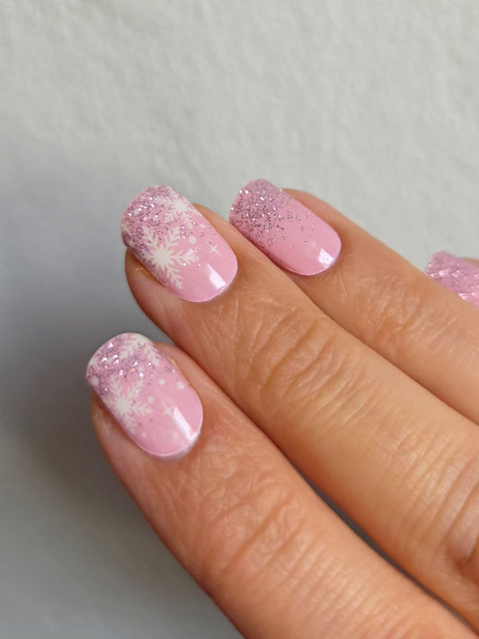 UV Gel Folien NF - Rosy Christmas Glow NF250176