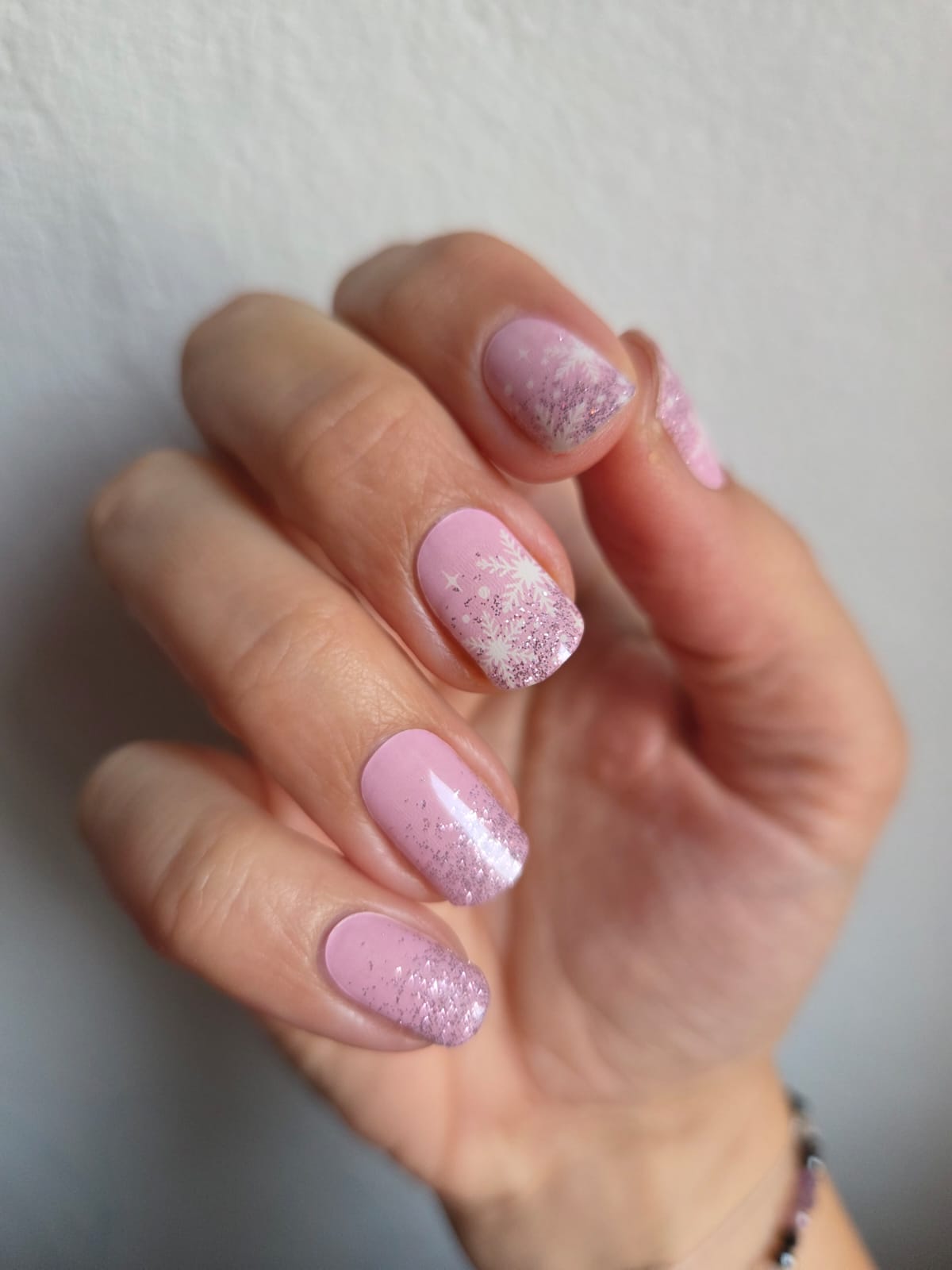 UV Gel Folien NF - Rosy Christmas Glow NF250176