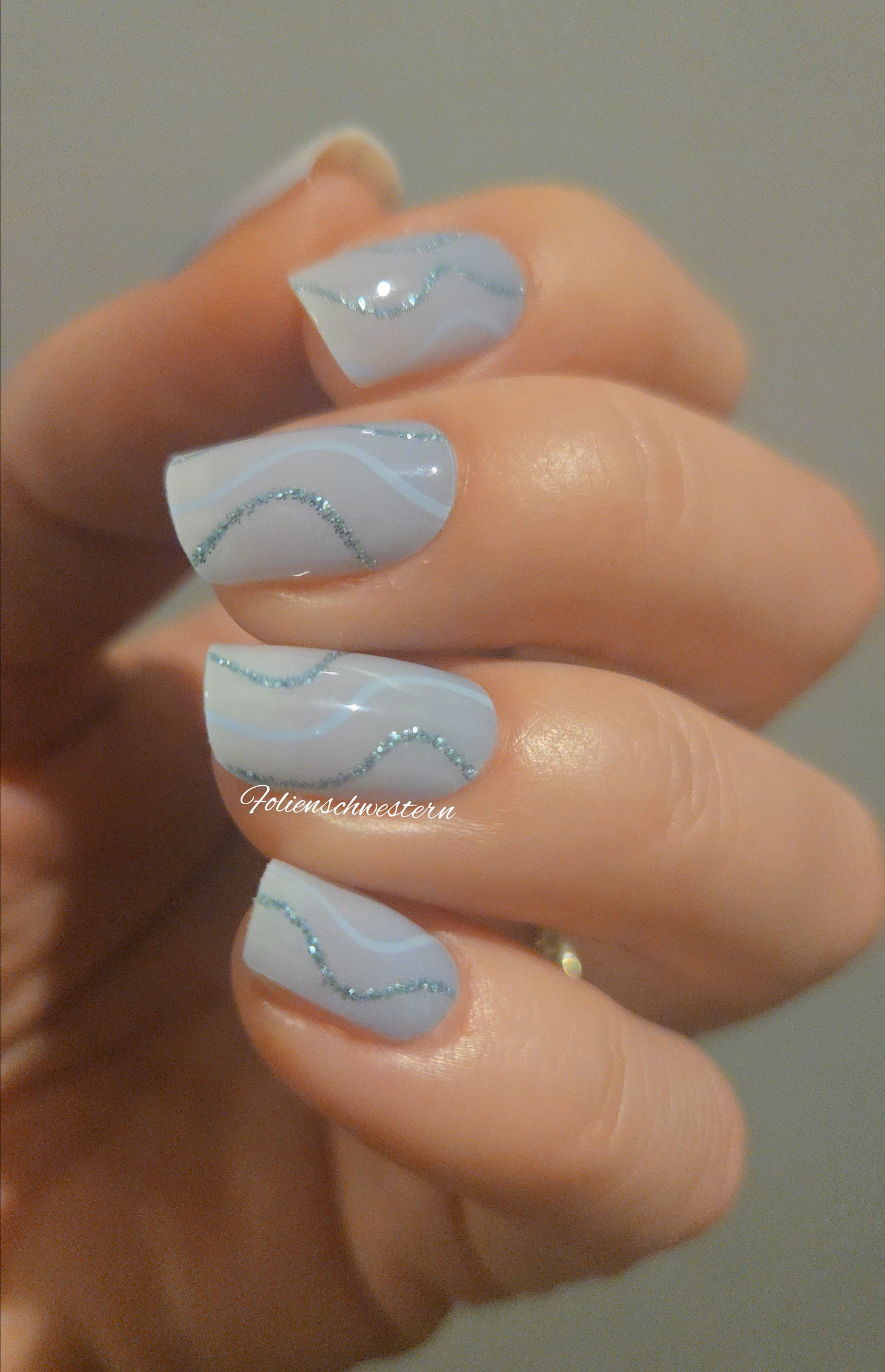 UV Gel Folien NG - Icy Waves NG200623