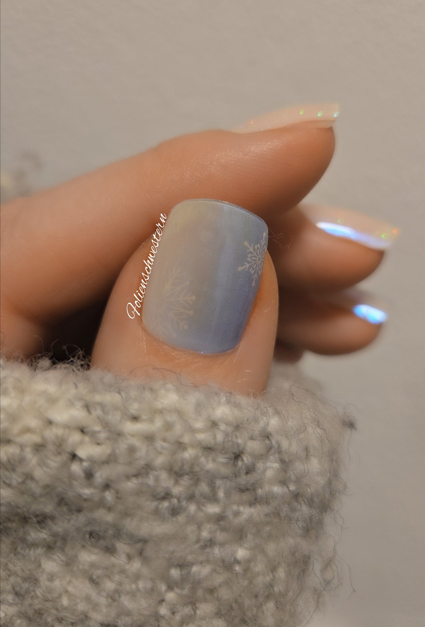 UV Gel Folien NG - Frozen Aura NG200652