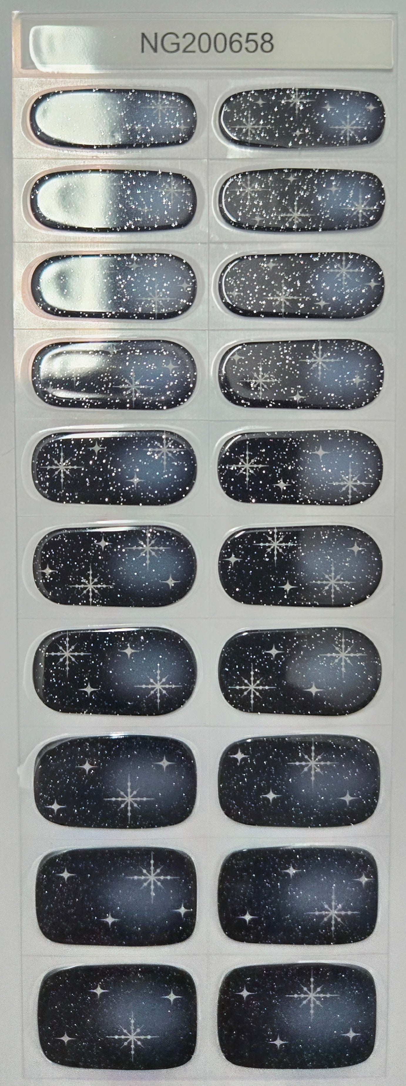 UV Gel Folien NG - Starry Night - NG200658