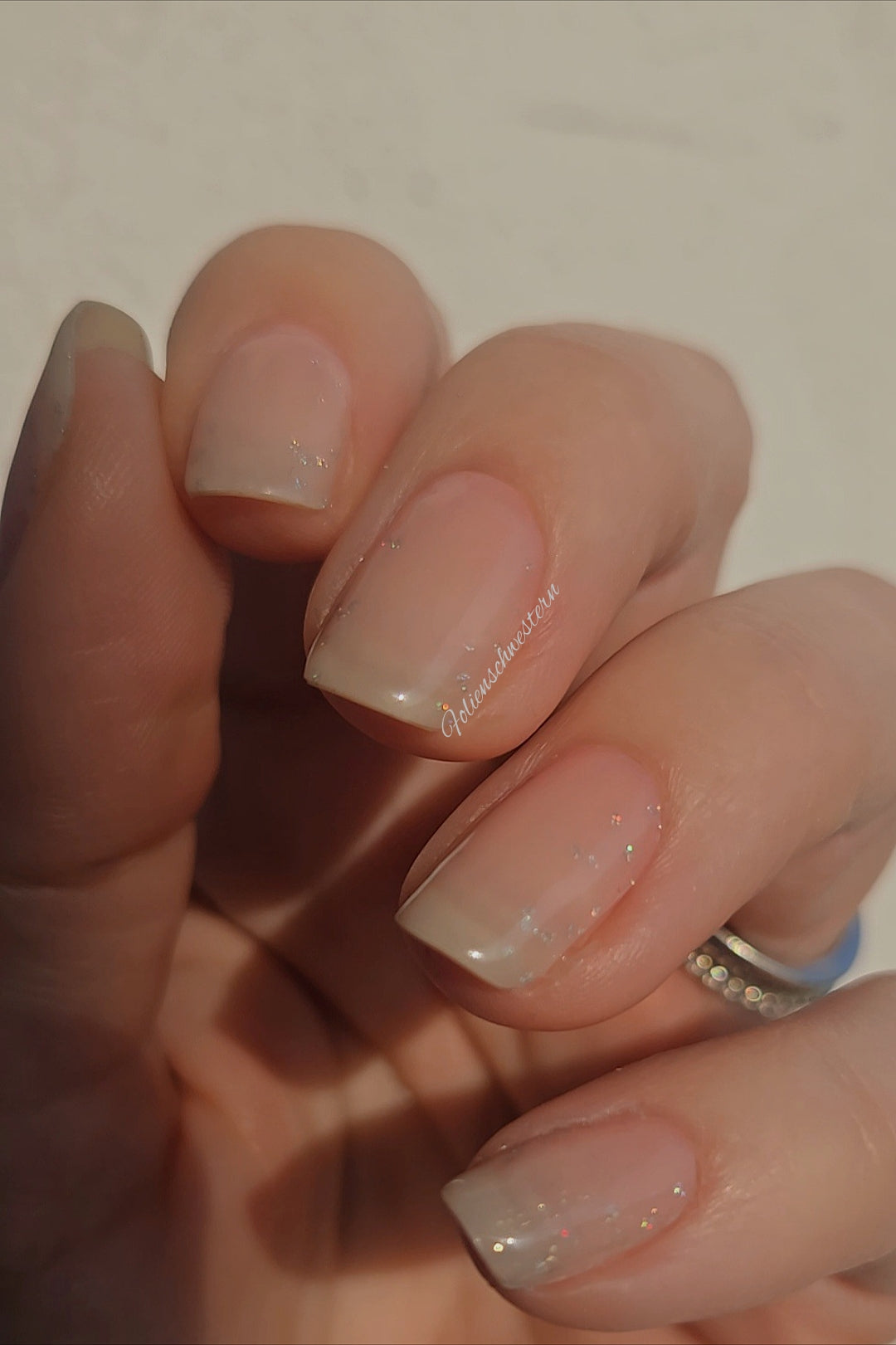 Exclusive GlossFlex - Babyboomer Glitter (semitransparent) S6862