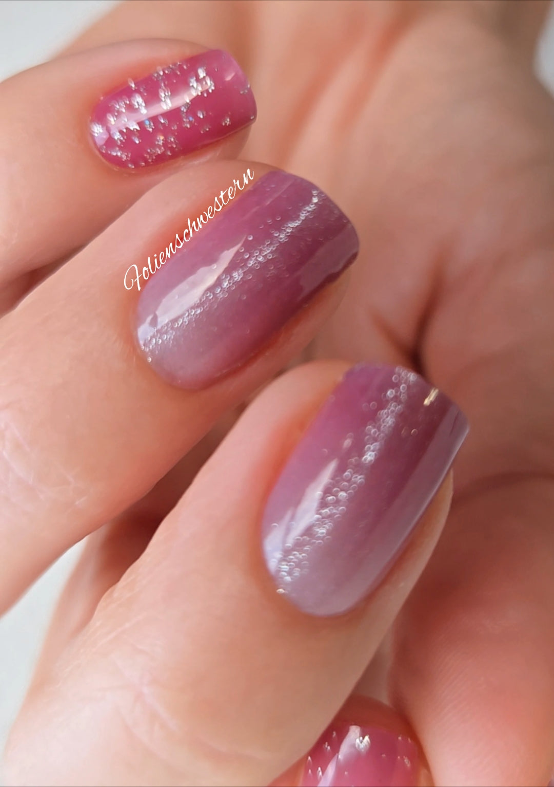UV Free und No Top Coat Nagelfolien - Gina BSA0234
