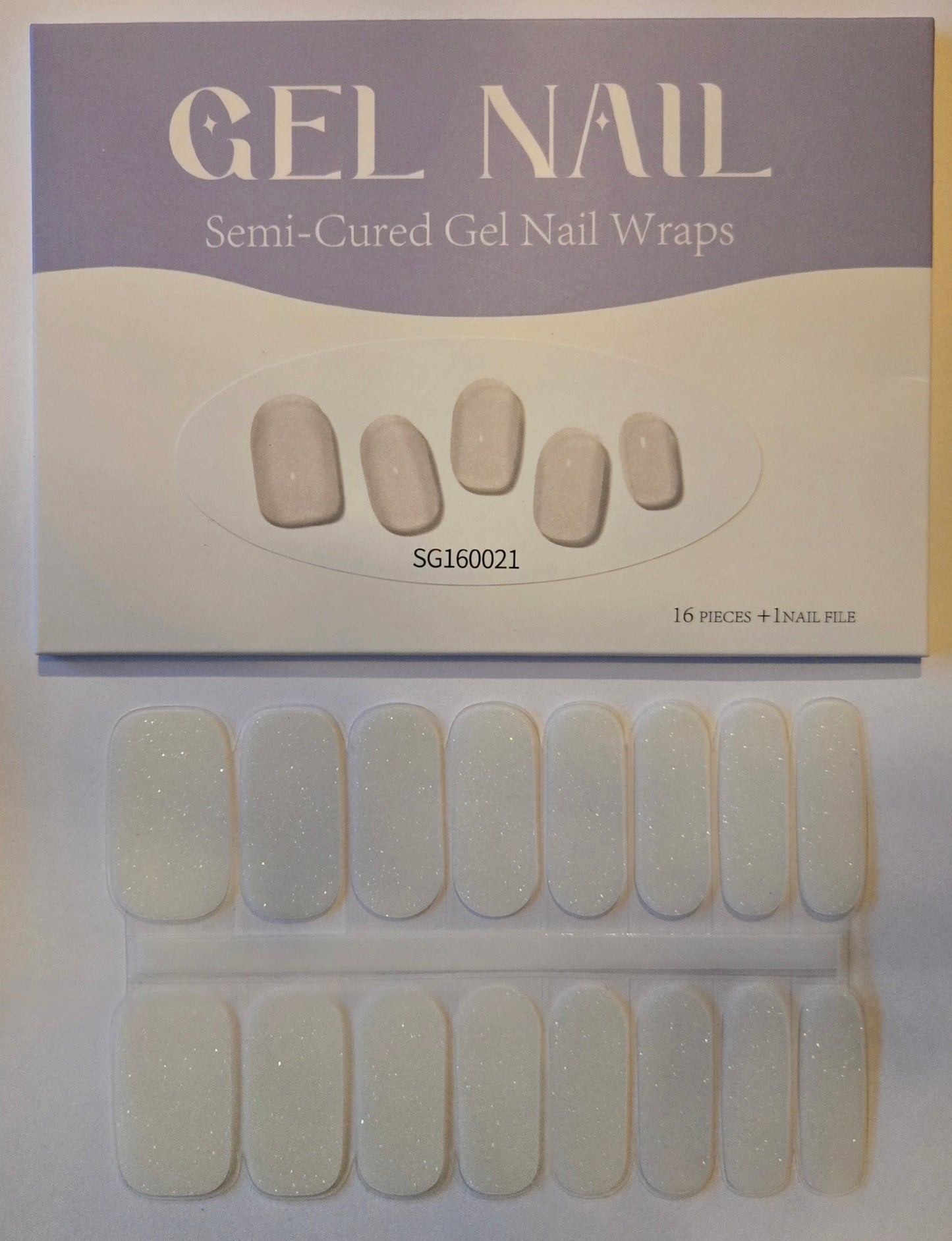 UV Gel Folien SG - Shimmery Glitter SG160021- LIMITED!