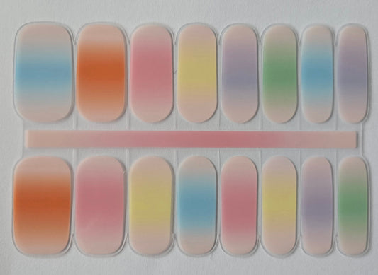 UV Gel Folien SG - Colorful Ombre SG160034- LIMITED!