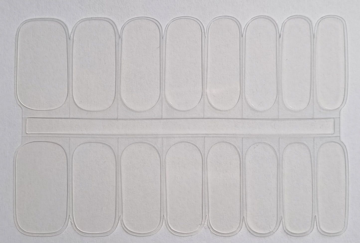 UV Gel Folien SG - Transparent SG160075- LIMITED!