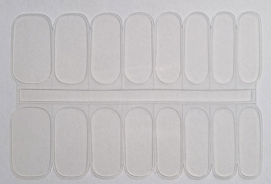 UV Gel Folien SG - Transparent SG160075- LIMITED!