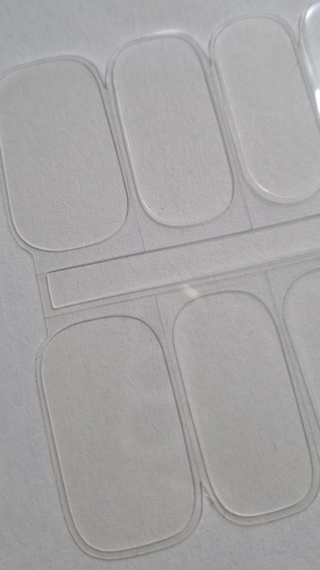 UV Gel Folien SG - Transparent SG160075- LIMITED!