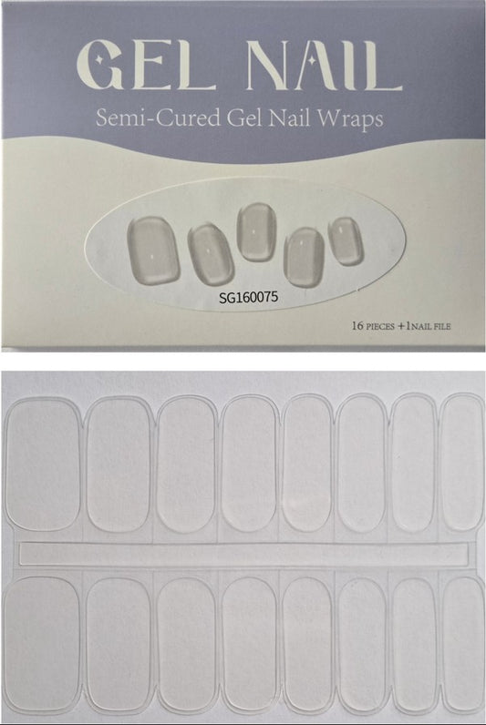 UV Gel Folien SG - Transparent SG160075- LIMITED!