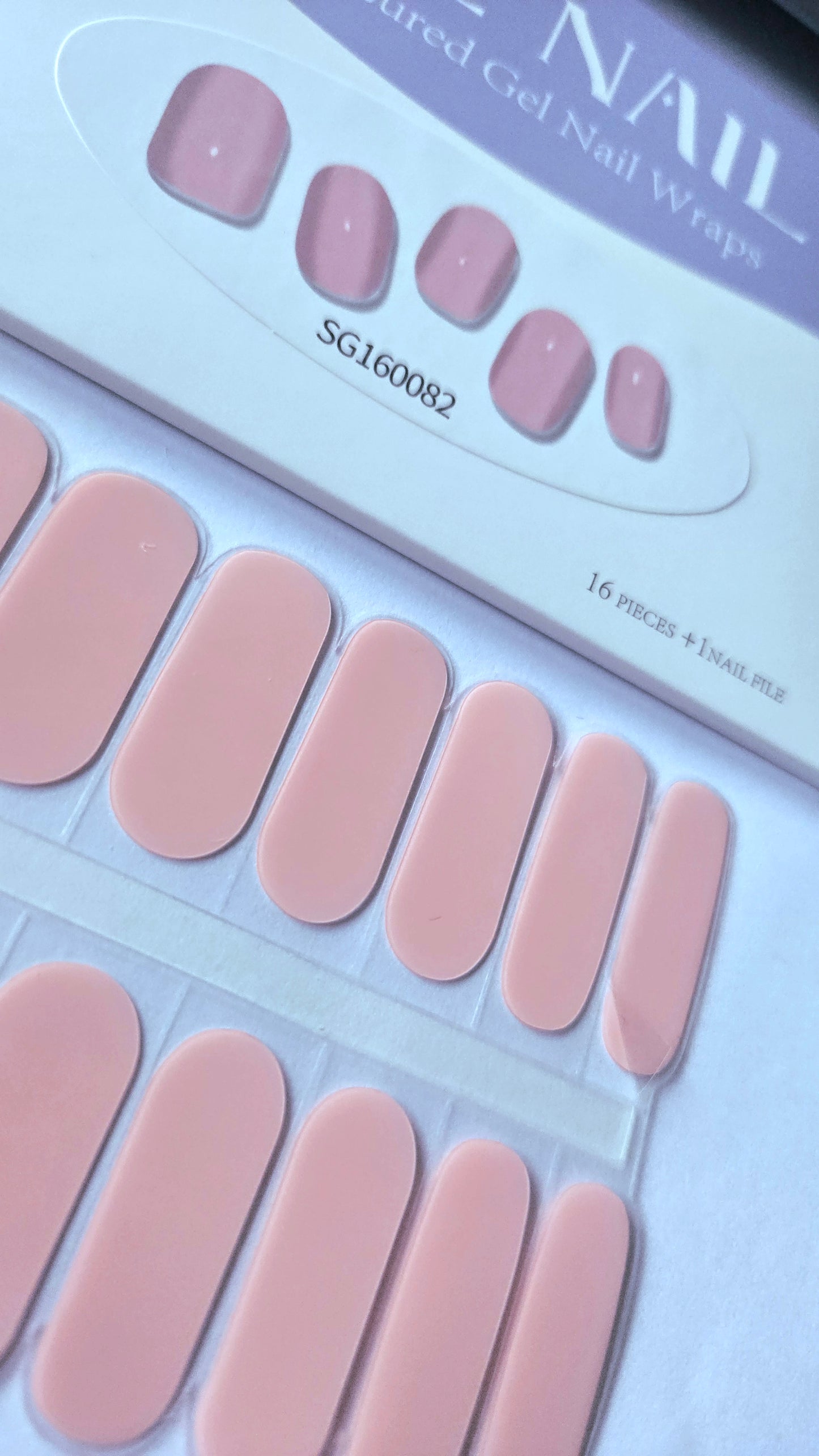 UV Gel Folien SG - Powder Rose SG160082- LIMITED!