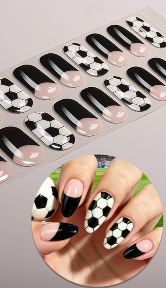 UV Free & No Top Coat - Fanfolie Fußball BSA0419