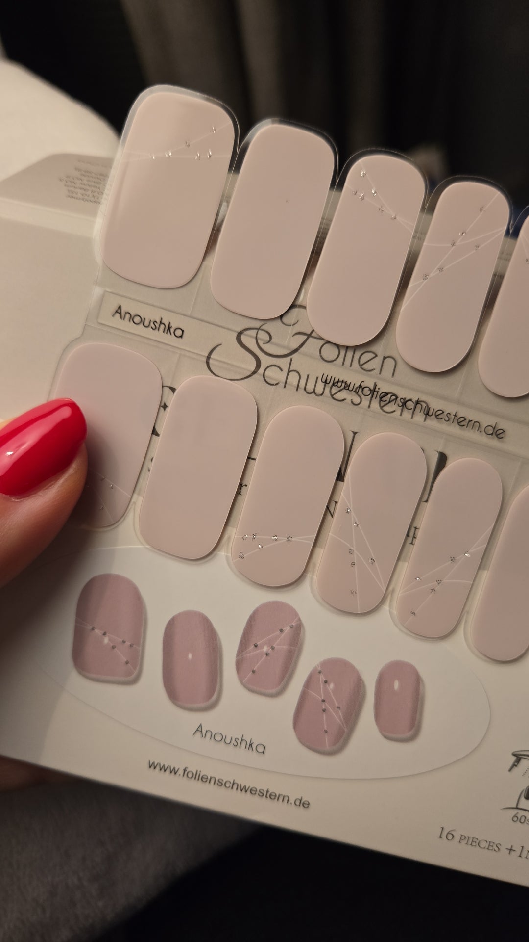 UV Gel Folien SG - Exclusive UV - Anoushka U6732 - LIMITED!