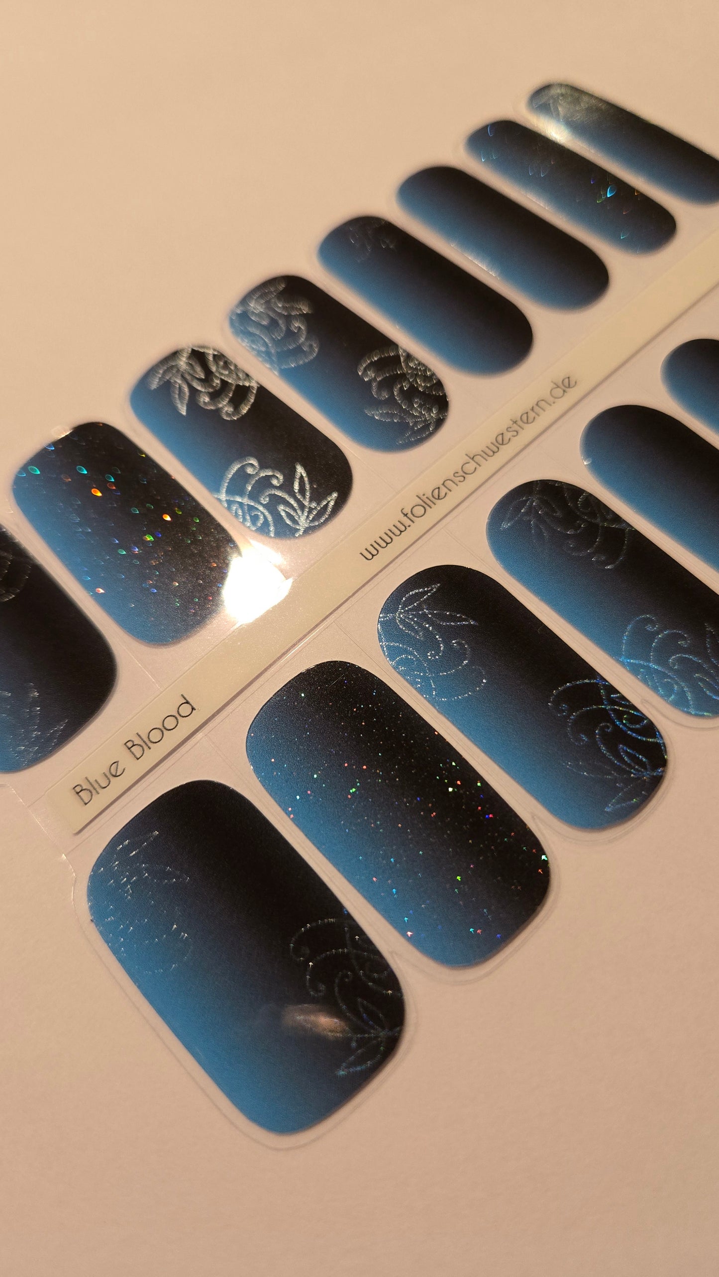 UV Gel Folien SG - Exclusive UV - Blue Blood U6741 - LIMITED!