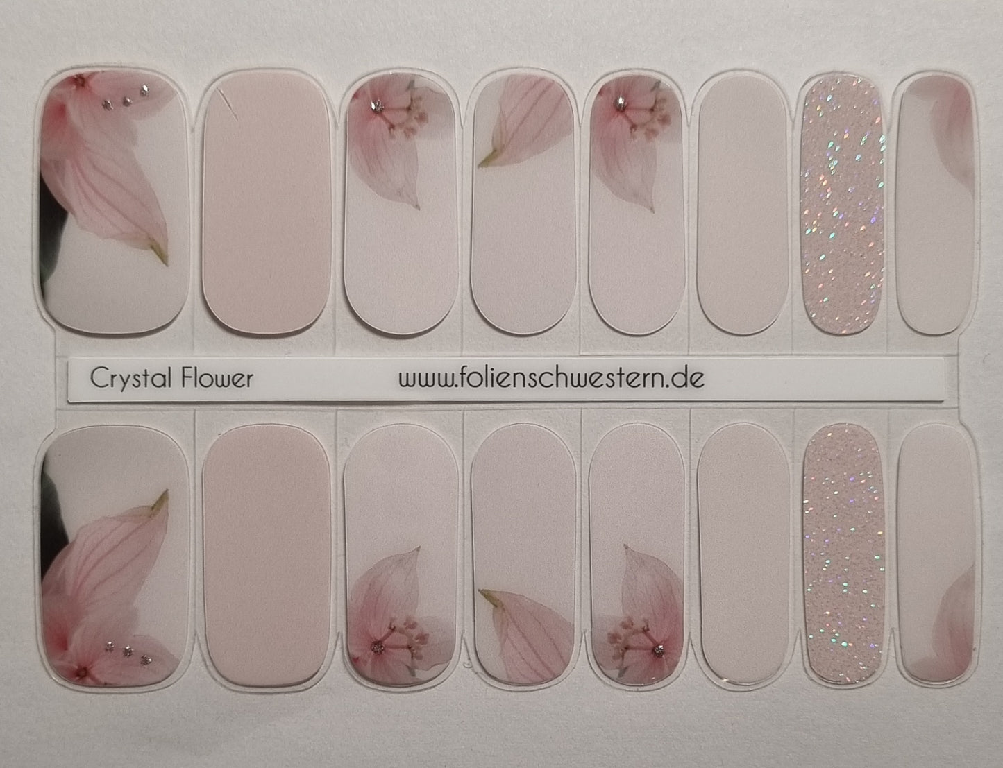 UV Gel Folien SG - Exclusive UV – Crystal Flower U3308 - LIMITED!