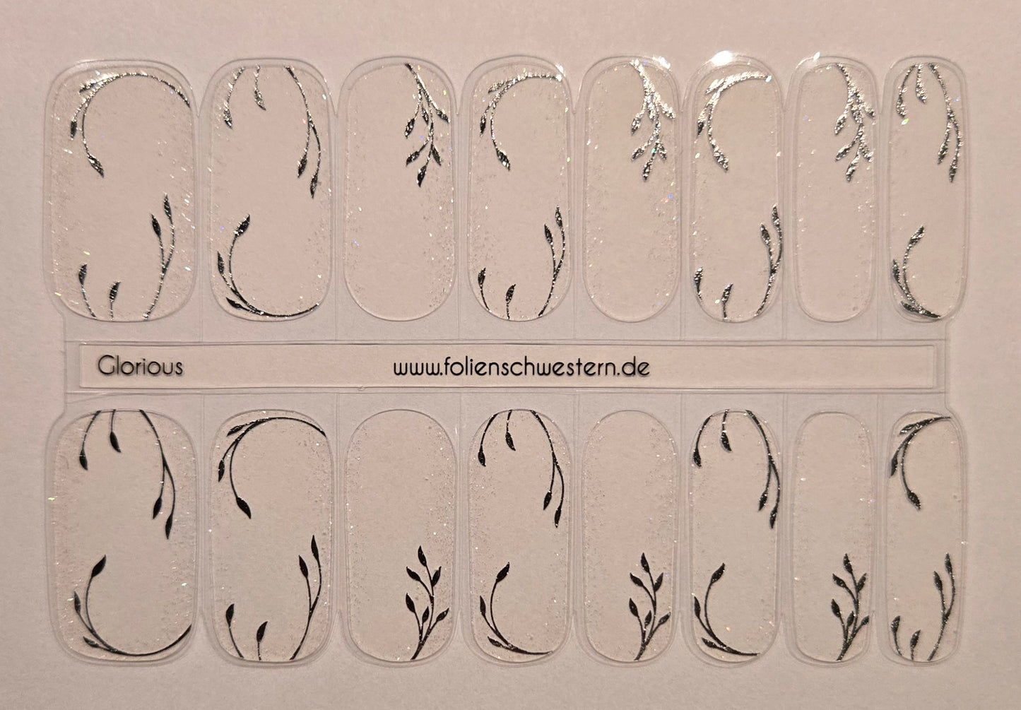 UV Gel Folien SG - Exclusive UV - Glorious (transparent) U6730 - LIMITED!