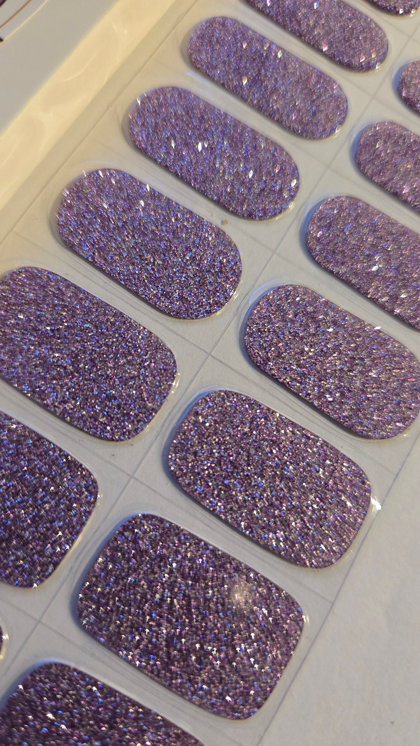 UV Gel Folien NG - Glitter Purple NG200517