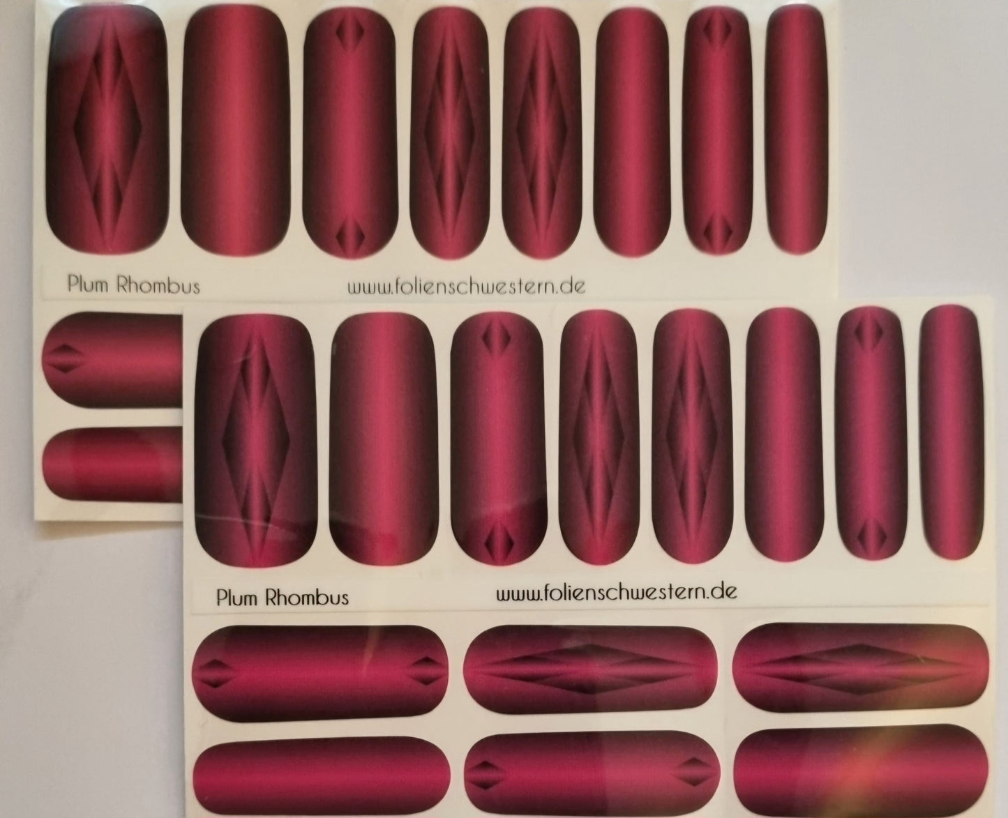 Exclusive - Plum Rhombus X6310 - LIMITED - 2x14 Stück
