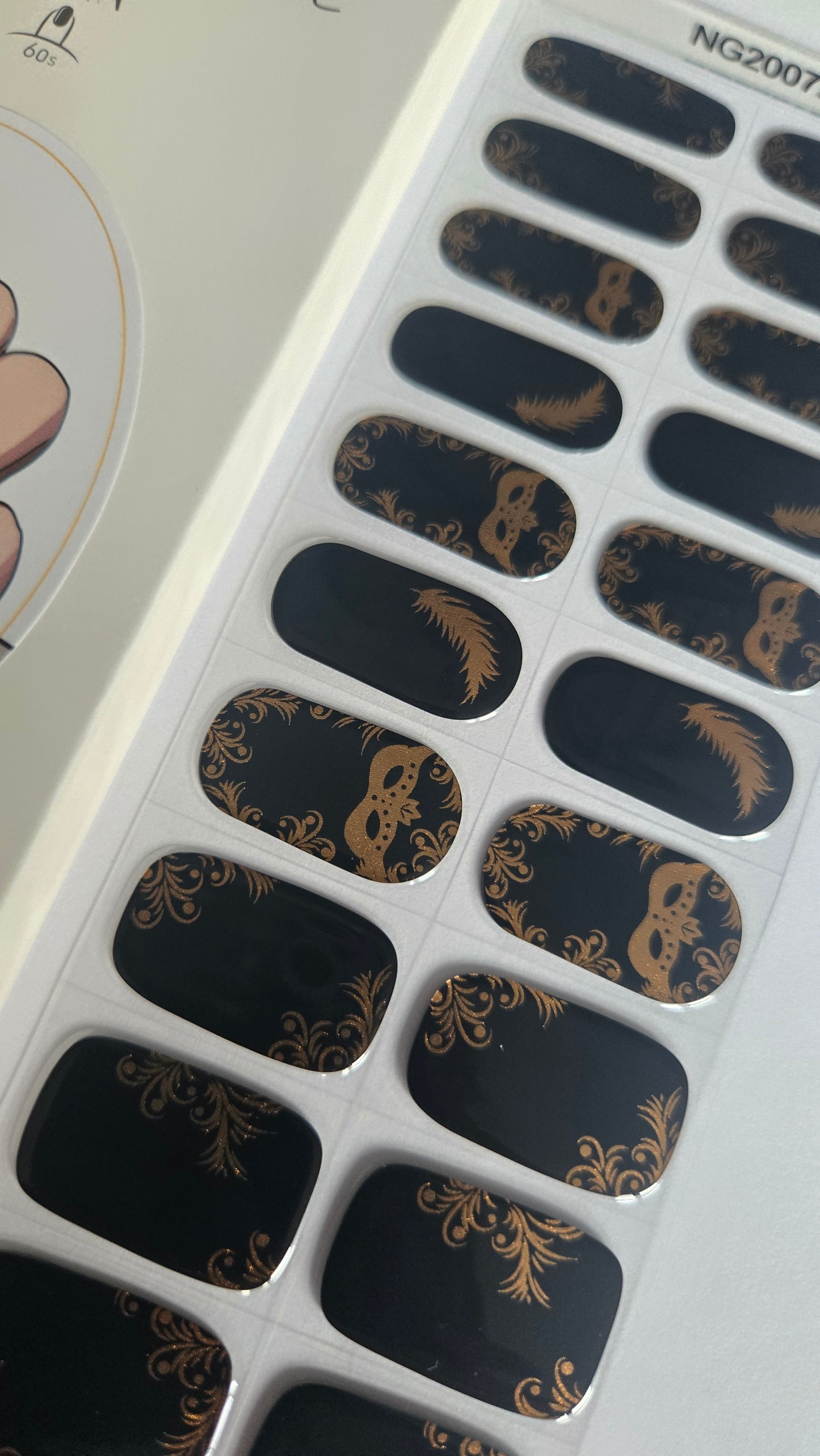 UV Gel Folien NG - Venezia NG200727 - LIMITED!