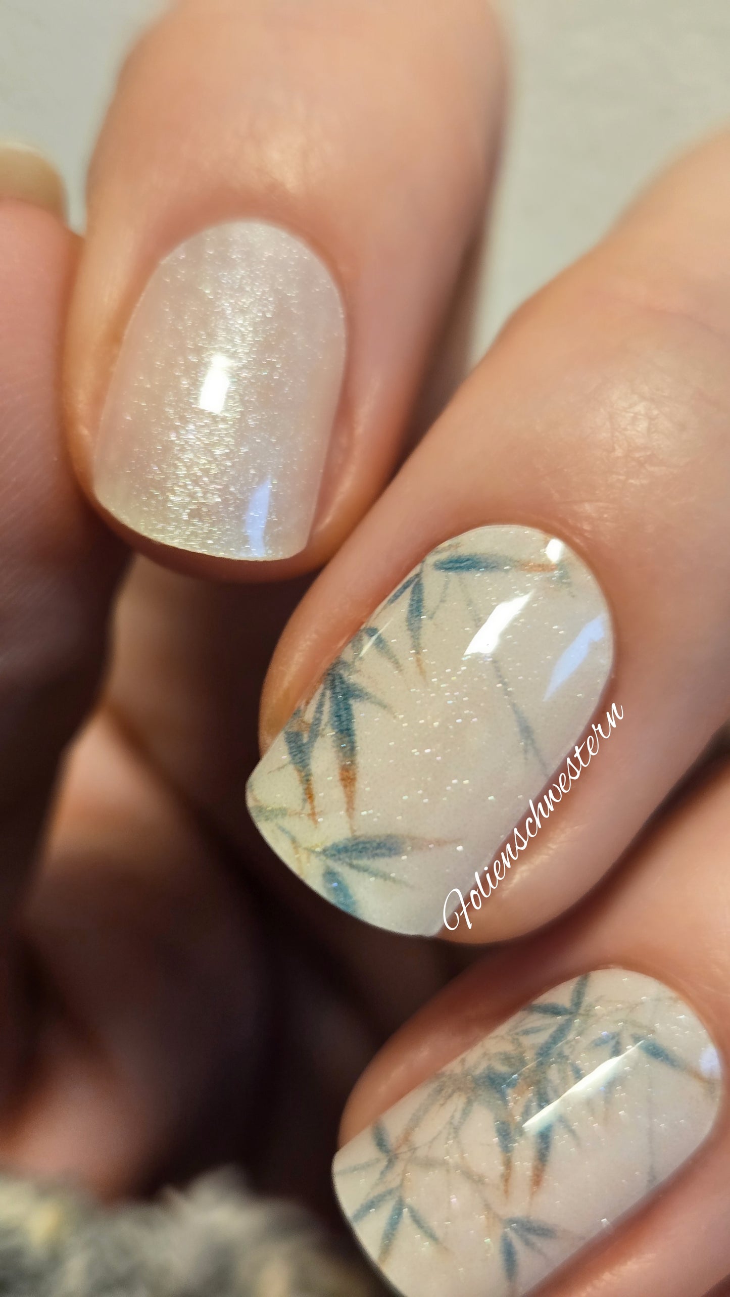 UV Gel Folien SG - Bamboo Pearl - SG160155