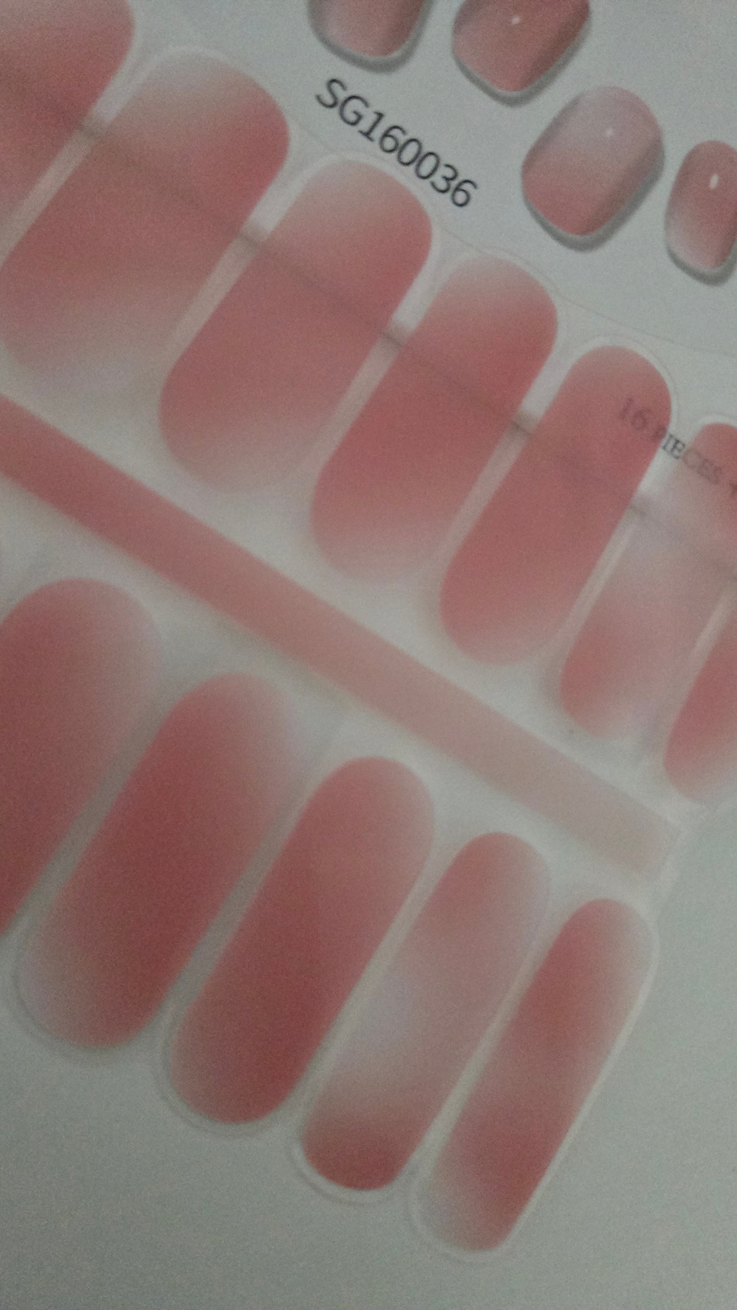 UV Gel Folien SG - Pink Cloud - SG160036
