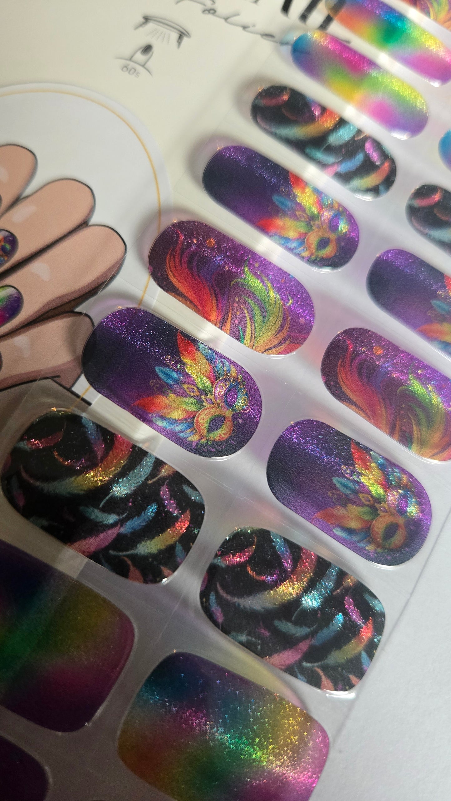 UV Gel Folien NG - Rio Carnival - NG200736 - LIMITED!