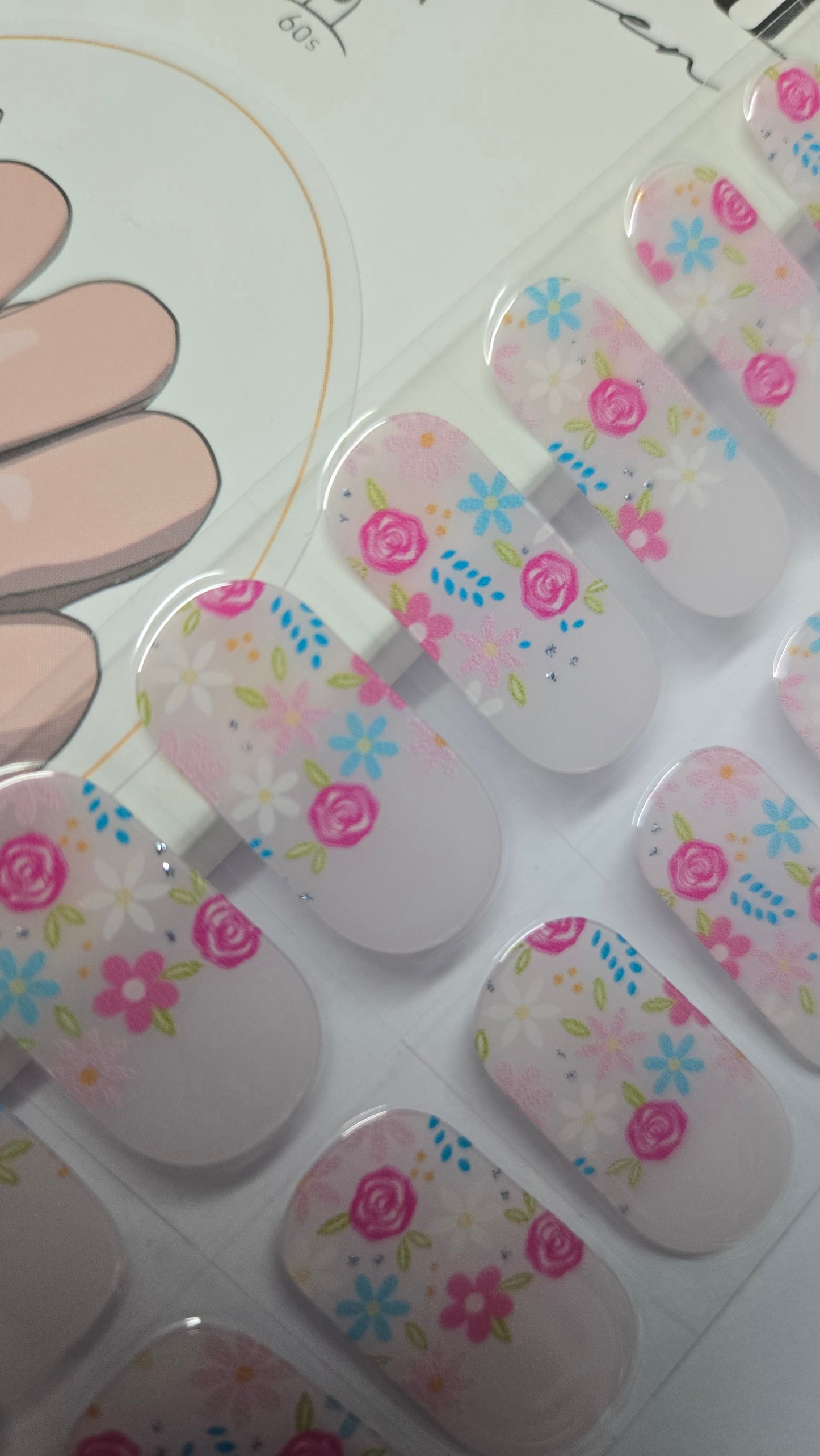 UV Gel Folien NG - Hello Spring NG200586