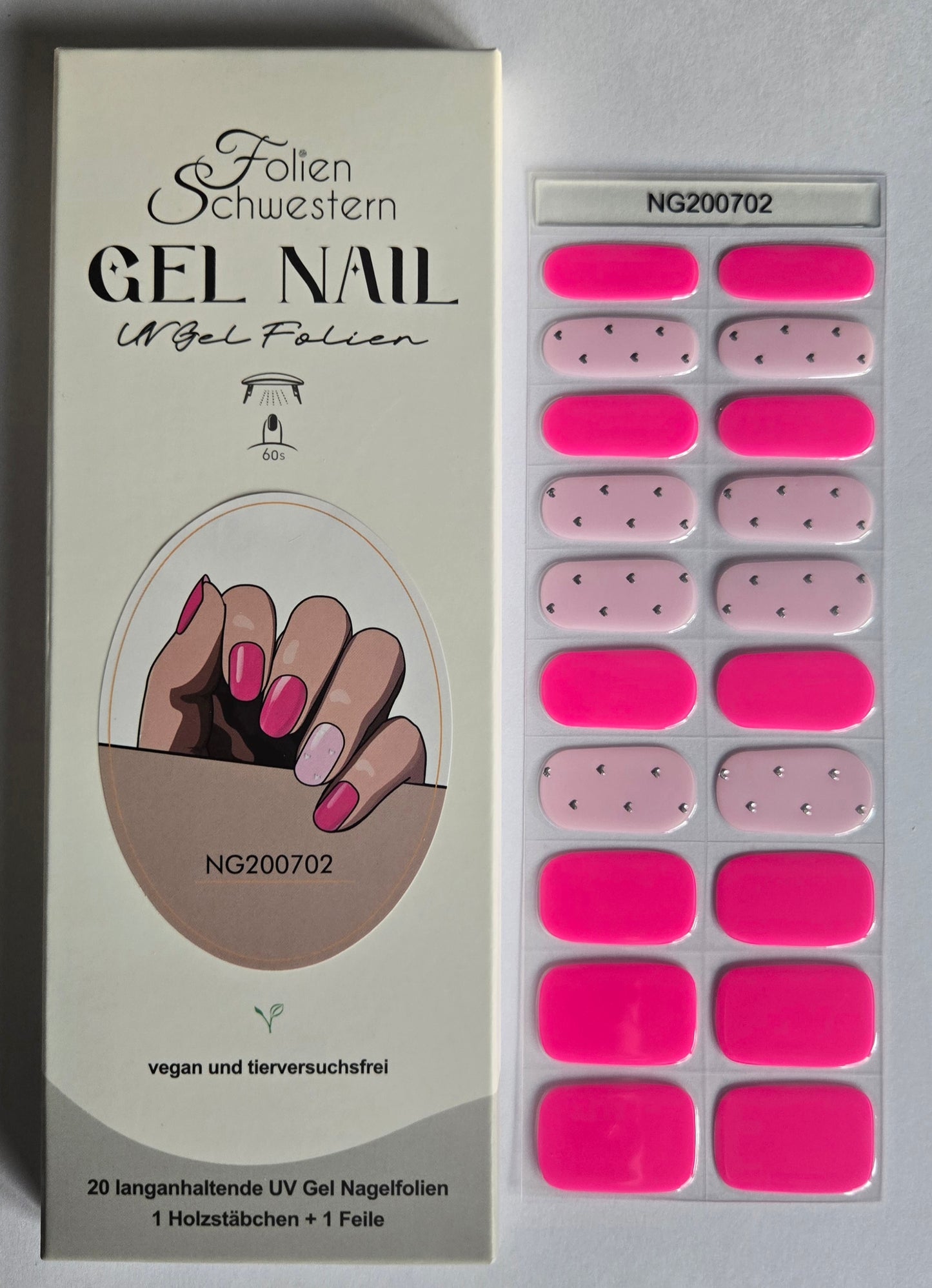 UV Gel Folien NG - Pia - NG200702